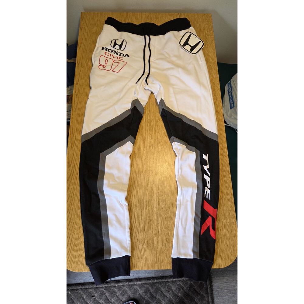 Honda Civic 97’ Sweat Pants Men M Multi-Color Taper Ankle Relaxed Type R NWT